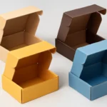 Hinged fliped lid boxes