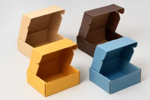 Hinged fliped lid boxes
