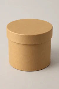 Round Boxes with lids
