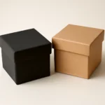 Kraft boxes with lid